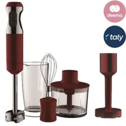 Orca Hand Blender 400 Watts 2 Speed - Red